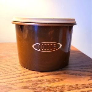 Vintage Tupperware Coffee container 5"